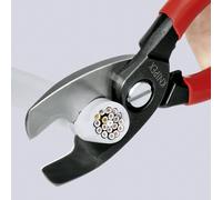 Knipex 95 11 200 Pince coupe-câbles Adapté pour (technique d'isolation) câbles