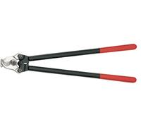 KNIPEX 95 21 600 Ciseaux pour câbles pour utilisation à deux mains avec gaines en plastique 600 mm