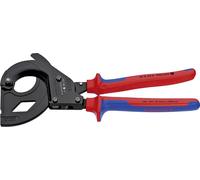Knipex Coupe-câbles, à cliquet, pour câbles à blindage acier (câbles SWA) Knipex Quantité:1