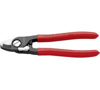 Knipex 95 41 165 95 41 165 Pince coupe-câbles Adapté pour (technique disolation) câbles en alu et en cuivre, à 1 ou plusieurs fils 12 mm 35 mm²