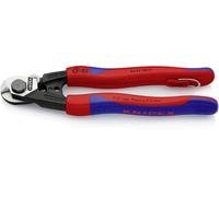 Knipex 95 62 190 T Pince coupe-câbles Adapté pour (technique d'isolation) bague d'extrémité pour câbles bowden 7 mm 7