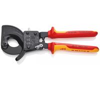 Knipex Coupe-câbles, à cliquet Knipex Quantité:1