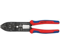 KNIPEX 97 21 215 B SB Pince à sertir avec gaines bi-matière noire laquée 230 ...