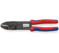 KNIPEX 97 22 240 SB Pince à sertir avec gaines bi-matière noire laquée 240 mm...