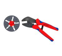 Knipex 97 33 03 Pince À Sertir MultiCrimp Avec Chargeur Interchangeable - MC4 /MC4 EVO2 - 0,25 - 6 Mm²