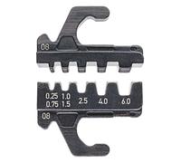 Knipex Profil de sertissage 97 39 08 pour embouts de câble isolés et non isolés 0,25–6 mm²