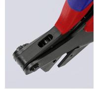 Knipex Pinces à sertir universelles, pour profils de sertissage interchangeables, 200 mm - 97 43 200