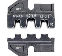 Knipex 97 49 05 Matrice à sertir pour connecteur ouvert, non-isolé Convient pour Largeur du connecteur 2,8/6,3 mm 0.5 à 6 mm²