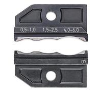 Knipex 97 49 07 Matrice à sertir pour raccords de tuyaux thermorétractables 0.5 à 6 mm² adapté pour marque (pinces) Knipex