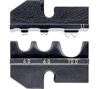 Knipex 97 49 11 97 49 11 Matrice à sertir pour cosses serties non-isolées, pour connecteurs à sertir non-isolés, pour connecteurs de jonction non-isolés, pour