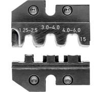 Knipex 97 49 15 Matrice à sertir pour connecteur drapeau, pour connecteurs mâles ouverts non-isolés adapté pour marque (pinces)