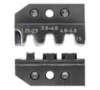 Knipex Matrice de sertissage pour fiches drapeau et connecteurs non isolés à fût ouvert 97 49 15