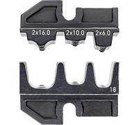 Knipex 97 49 18 Matrice à sertir pour embouts doubles 6 à 16 mm² adapté pour marque (pinces) Knipex
