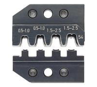 Knipex 97 49 54 Matrice à sertir pour connecteur modulaire 0.5 à 2.5 mm² adapté pour marque (pinces) Knipex 97 43 200, 97 43