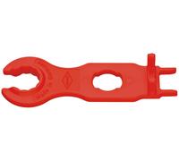 Knipex Jeu de clés de montage pour connecteurs solaires MC4 (Multi-Contact) 115 mm (carte LS/blister) 97 49 66 2