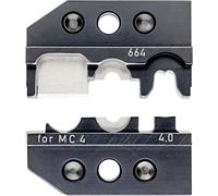 Knipex 97 49 66 4 97 49 66 4 Matrice à sertir pour connecterus solaires Convient pour MC4 4 mm² (max) adapté pour marque (pinces) Knipex 97 43 E, 97 43 E AUS,