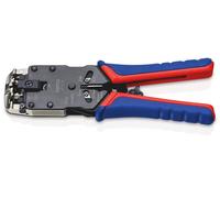 KNIPEX 97 51 12 SB Pince à sertir pour fiches Western avec gaines bi-matière ...