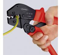Knipex 97 52 06 Pince à sertir pour cosses isolées, pour connecteurs mâles, pour connecteurs de jonc