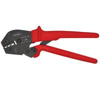 KNIPEX Pince à sertir également pour prise à deux mains en blister avec gaines en plastique antidérapantes 250 mm, 97 52 06 SB