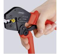 Knipex Pince à sertir 97 52 19 – embouts de câble 35–50 mm², prise à deux mains, 250 mm – 1 pièce
