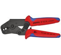 KNIPEX 97 52 20 Pince à sertir modèle court avec gaines multicomposants brunies 195 mm