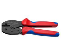KNIPEX 97 52 42 PreciForce Pince à sertir pour connecteurs MC4-MC4 EVO 2 avec poignées multimatières brunie 220 mm