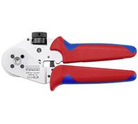 Knipex 97 52 63 A Pince à sertir pour contacts tournés 0.08 à 2.5 mm² coffret plastique inclus, Knipex, avec insert en mousse
