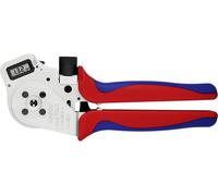 Knipex 97 52 65 DG Pince à sertir pour contacts tournés 0.14 à 6 mm² coffret plastique inclus, positionneur inclus
