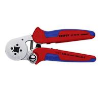 Knipex Pince à sertir 97 55 04 – auto-ajustable avec accès latéral, chromée 180 mm