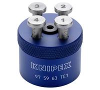 Knipex 97 59 63 TE1 Support de contact pour contacts tournés 0.08 à 2.5 mm²