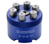 Knipex 97 59 65 TE1 Support de contact pour contacts tournés 0.14 à 6 mm²