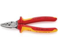 KNIPEX 97 78 180 SB Pince à sertir pour embouts de câble isolées par gaines b...