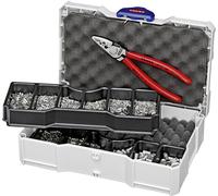 Knipex 97 90 05 Pince à sertir pour embouts de câble 0.25 à 16 mm² MINI-Systainer TANOS inclus, assortiment dembouts inclus