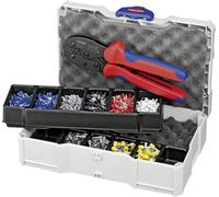 Knipex 97 90 23 Pince à sertir pour embouts de câble 0.25 à 6 mm² avec assortiment dembouts dans une mallette