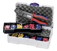 Knipex 97 90 26 Set doutils de sertissage 301 pièces pour cosses isolées, pour connecteurs enfichables isolés 1.5 à 6 mm² G