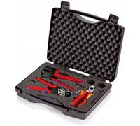 Knipex 97 91 03 97 91 03 pour électricien Mallette à outils équipée (L x l x H) 345 x 345 x 80 mm