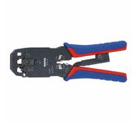 Knipex 975-112SB Pince à sertir à levier 200mm SB St. occidental,RJ10/11/12/45 (1 pièce)