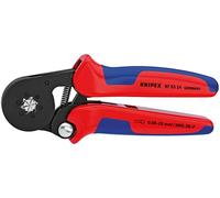 Knipex 975314 Pince À Sertir Auto-réglable Pour Embouts Avec Introduction Latérale - 180mm