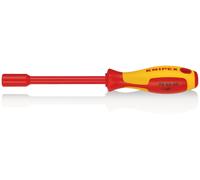 KNIPEX 98 03 09 Clé à douilles avec poignée de tournevis isolées par gaines b...
