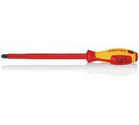 Knipex 98 24 04 VDE Tournevis cruciforme PH 4 Longueur de la lame: 200 mm DIN EN 60900