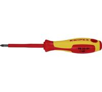 Knipex 98 25 01 98 25 01 VDE Tournevis cruciforme PZ 1 Longueur de la lame: 80 mm DIN EN 60900