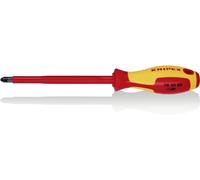Knipex 98 25 03 98 25 03 VDE Tournevis cruciforme PZ 3 Longueur de la lame: 150 mm DIN EN 60900