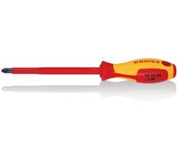 KNIPEX 98 25 03 Tournevis pour vis à tête cruciforme Pozidriv® poignée isolan...