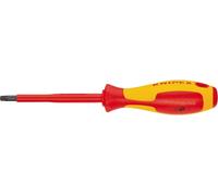 KNIPEX 98 26 25 Tournevis pour vis Torx® manche isolant multicomposants, testé VDE, bruni 185 mm
