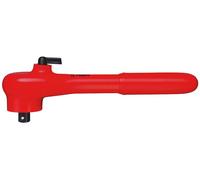 KNIPEX 98 31 Clé à cliquet avec carré mâle 3/8" 190 mm