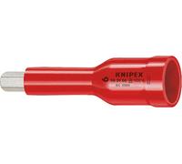 KNIPEX 98 39 06 Douille pour vis à six pans creux avec carré intérieur 3/8" 75 mm