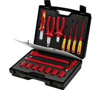 Knipex 98 99 11 Jeu doutils pour électricien en valise 17 pièces