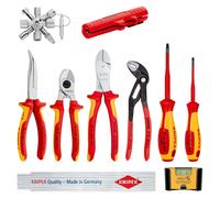 KNIPEX Assortiment de 10 outils - Électricité - 1000V - 00 20 90 V01