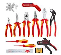 KNIPEX Assortiment de 13 outils - Électricité - 1000V - 00 20 90 V02