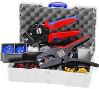 KNIPEX Assortiment de sertissages pour embouts de câble 10 outils 265 mm, 97 90 17